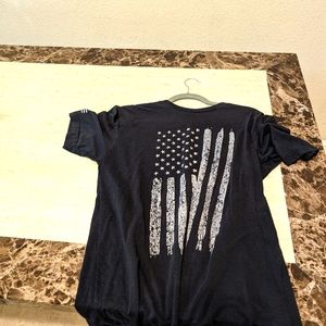 American flags shirts one is large the other one is lg